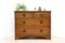 Antique Victorian Mahogany Chest of Drawers Dresser 7