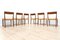 Mid-Century Kontiki Dining Chairs in Teak by Yngve Ekstrom, Set of 6, Image 5