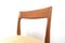 Mid-Century Kontiki Dining Chairs in Teak by Yngve Ekstrom, Set of 6 9