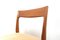 Mid-Century Kontiki Dining Chairs in Teak by Yngve Ekstrom, Set of 6, Image 9