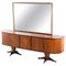 Mid-Century Italian Sideboard with Mirror by Paolo Buffa, 1950s, Image 1