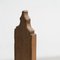 Spanish Hachero Traditional Light Wood Candle Holder, 1930s 3