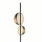 Brass Superluna Floor Lamp by Victor Vasilev for Oluce, Image 2