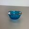 Large Italian Murano Glass Sommerso Bowl Element by Flavio Poli, 1970s 5
