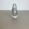 Large Swedish Lucid Drop Glass Vase by Sven Palmqvist for Orrefors, 1970s 6
