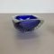 Italian Murano Glass Crack Structure Bowl Shells Ashtray, 1970s, Set of 2, Image 4