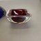 Italian Murano Glass Crack Structure Bowl Shells Ashtray, 1970s, Set of 2, Image 14