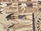 Antiker ägyptischer Patchwork Wandteppich 9