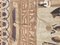Antiker ägyptischer Patchwork Wandteppich 10