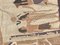 Antiker ägyptischer Patchwork Wandteppich 11