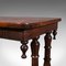 Antique English Regency Walnut Occasional Console Table 10