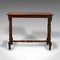 Antique English Regency Walnut Occasional Console Table 2