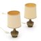 Brass Table Lamps, 1950s , Set of 2 3