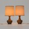 Brass Table Lamps, 1950s , Set of 2 12