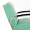 Green Leather Cantilever Chair, Image 4