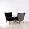 Mid-Century Club Chairs, 1950s, Set of 2, Image 4