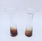 Modernist Goblet Vases in Glass, Set of 2, Image 2