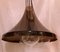 Ceiling Lamp with Translucent Tinted Plastic Funnel, 1970s 5