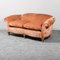 Velvet 2-Seat Sofa & Armchairs, Set of 3 2