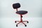 Postmodern Red Office Chair, Italy, 1980s, Image 4
