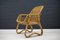 Bamboo Armchair, Italy, 1960s, Set of 4 4