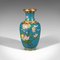 Vintage Chinese Cloisonne Posy Vases, 1940, Set of 2 3