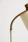 Mid-Century Brass and White Reading Floor Lamp from Asea, Sweden, 1950s, Image 6