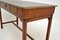 Antique Military Campaign Leather Top & Yew Wood Desk 11