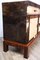 Vintage Stocking Buffet in Walnut and Cowhide, France, 1950s 16