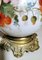 French Napoleon III Style Hand Painted Opaline Glass Oil Lamps, Set of 2 6