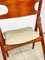 Teak Sawbuck CH29 Dining Chair by Hans J. Wegner for Carl Hansen & Son, 1960s 7