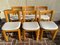 Vintage Stühle von Guilleumas Scandinavian, 1960er, 6er Set 1