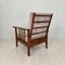 English Arts and Crafts Morris Armchair in Oak & Grey Cord, 1910 3
