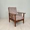 English Arts and Crafts Morris Armchair in Oak & Grey Cord, 1910 1