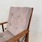 English Arts and Crafts Morris Armchair in Oak & Grey Cord, 1910 20