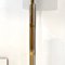 Mid Century Italian Floor Lamp in Chrome and Brass, 1970s 11