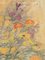 Fiori Art Déco, acquerello su carta spessa, con cornice, Immagine 6