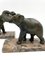 Art Deco French Elephant Bookends, 1930, Set of 2 9