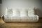 White Bouclette Fabric Togo 2-Seat & 3-Seat Sofas Set by Michel Ducaroy for Ligne Roset, 1970s, Set of 2 7