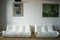 Canapé 2 et 3 Places Bouclette Togo Blanc par Michel Ducaroy pour Ligne Roset, Set de 2 1