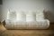 Weißes Bouclette Togo 2- und 3-Sitzer Sofa von Michel Ducaroy für Ligne Roset, 2er Set 3