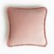 HAPPY PILLOW Rose avec Franges Roses par Lorenza Briola pour LO DECOR 1