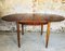 Mid-Century Vintage Extendable Teak Dining Table with Butterfly Leaf, 1960s, Image 26