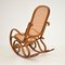 Vintage Bentwood & Cane Rocking Chair from Thonet 5