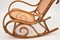 Vintage Bentwood & Cane Rocking Chair from Thonet 10