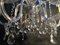 Vintage Italian Crystal Chandelier, 1940s, Image 10