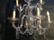 Vintage Italian Crystal Chandelier, 1940s, Image 14