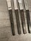 Stainless Steel 3010 Cutlery by Helmut Alder for Amboss, 1957, Set of 4 2