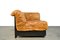 Patchwork Leder 2-Sitzer Schlafsofa, 1980er 3