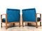 Italian Lounge Chairs Razionalista Design, 1940s, Set of 2 10